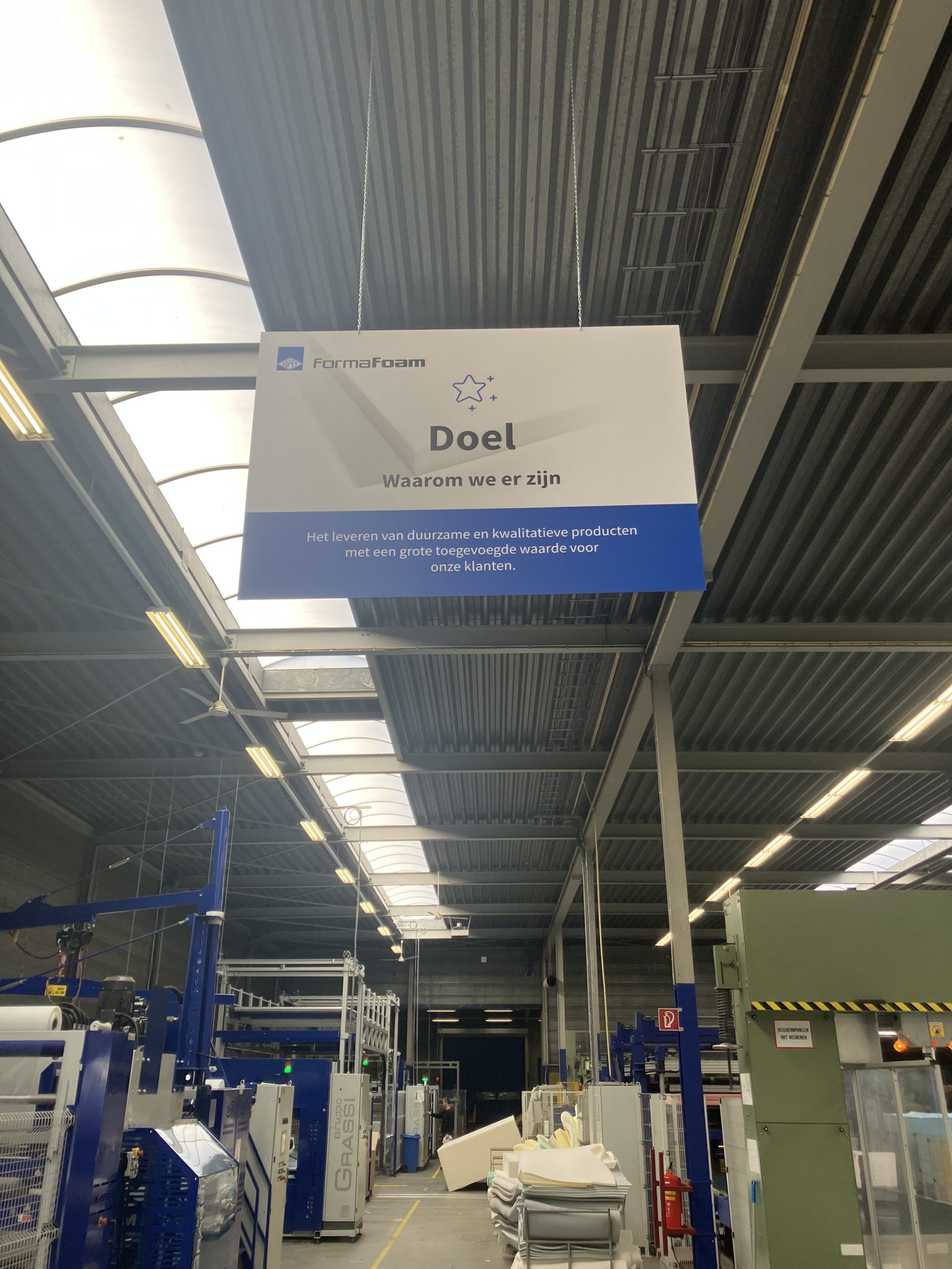 Reclameborden Formafoam door VUIZdesign