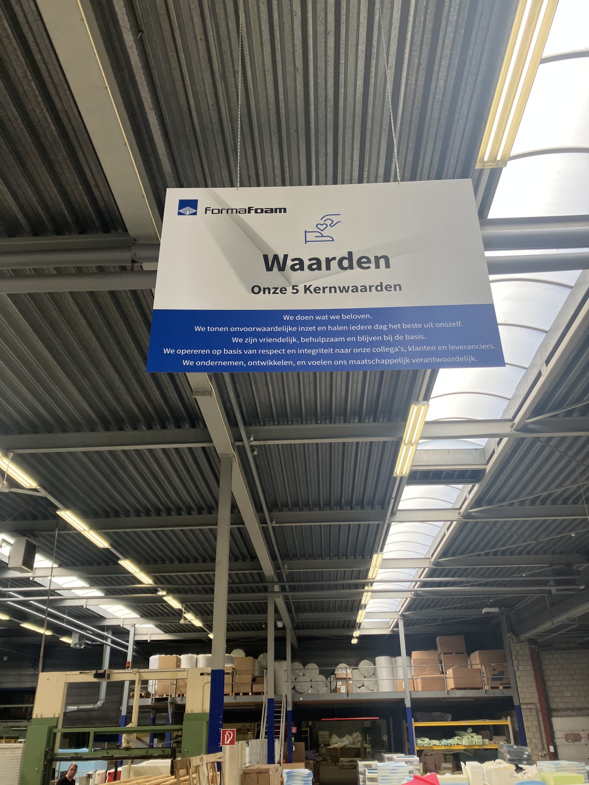 Reclameborden Formafoam door VUIZdesign