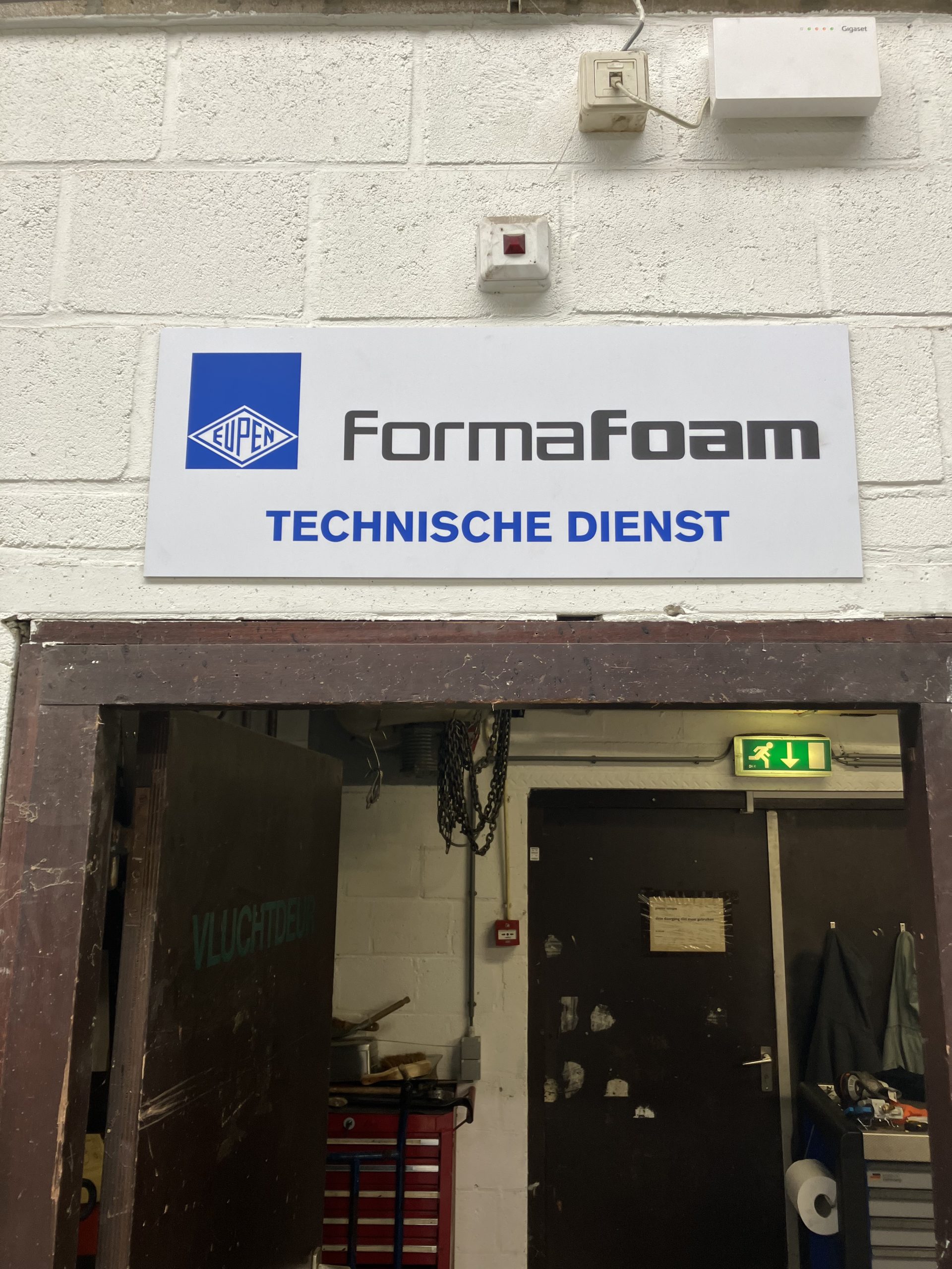 Reclameborden Formafoam door VUIZdesign