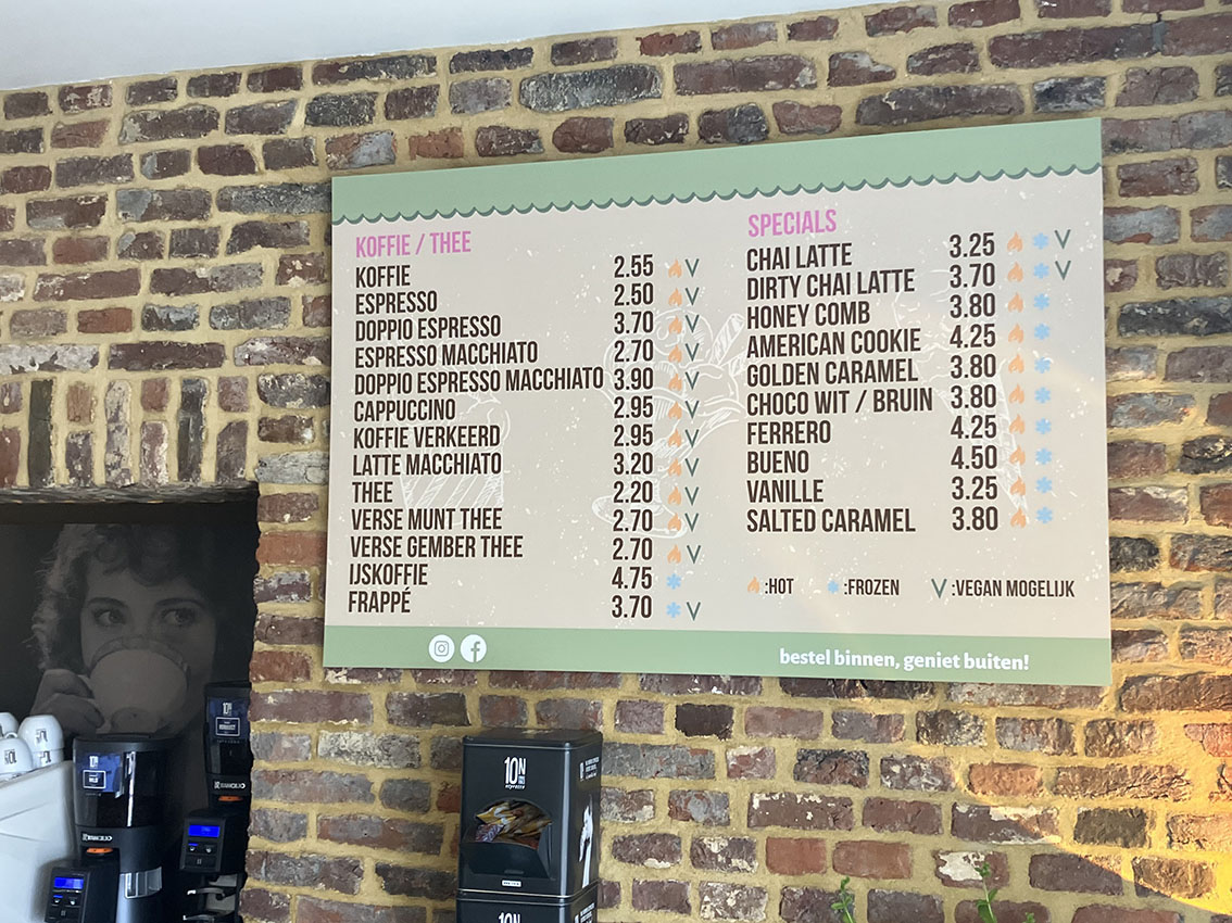 Reclameborden Ijsboerderij door VUIZdesign 4